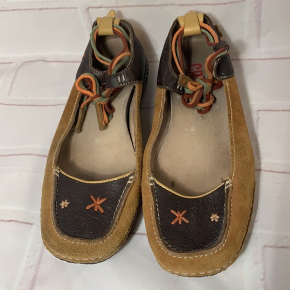 Camper Shoes Campers Womens Suede Casual Shoes Size 37